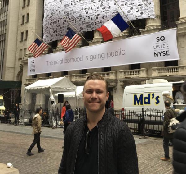 Bob Lee at the NYSE 